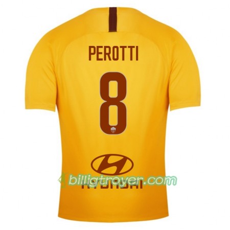 Billige Fotballdrakter AS Roma Perotti 8 Tredjedraktsett 2018/19 Kortermet